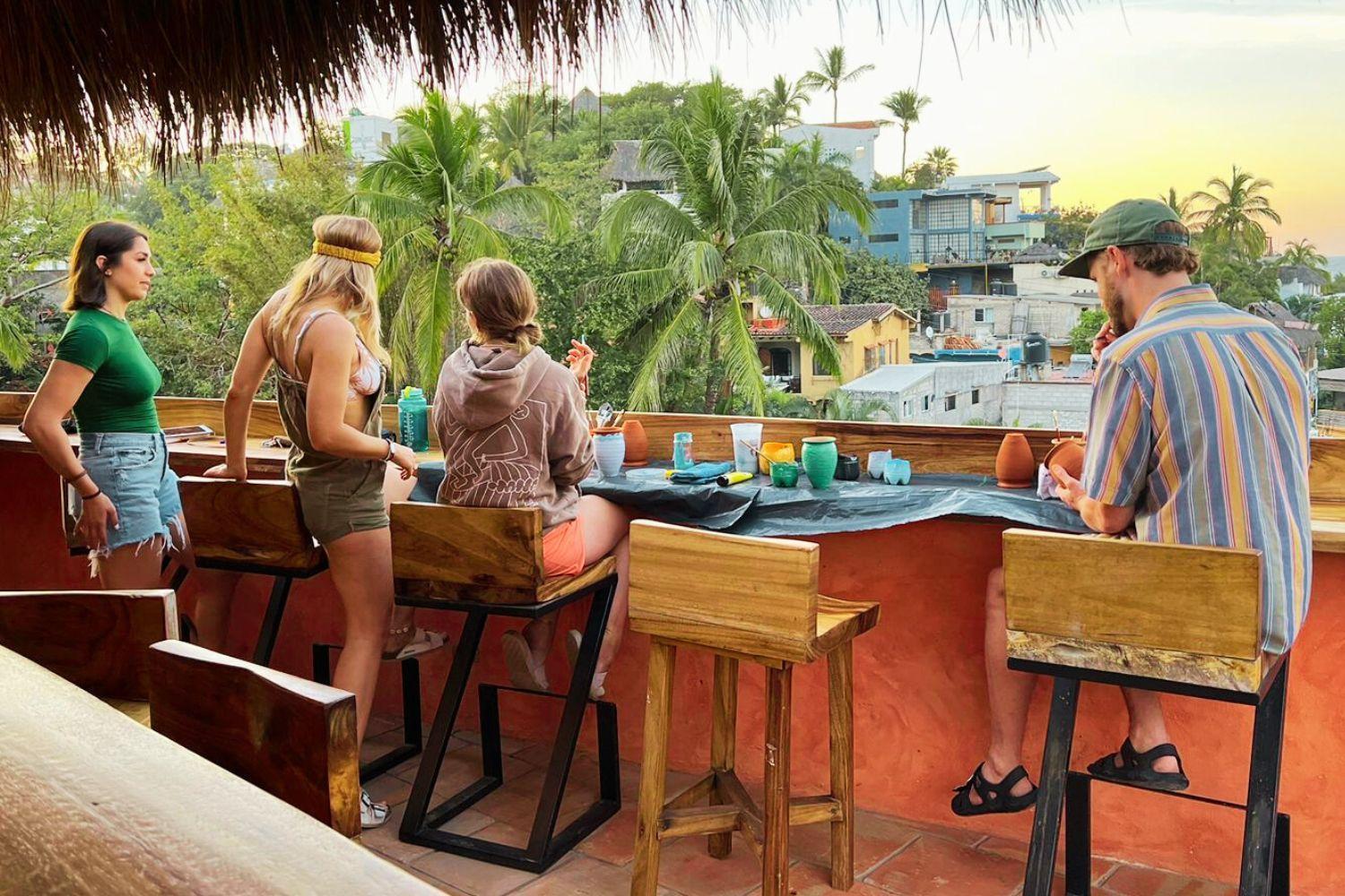 Casa Pepe Hotell Sayulita Exteriör bild Rooftop bar in Tulum, Mexico